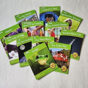 Set of 12 Children's Educational Books Teaching Blends